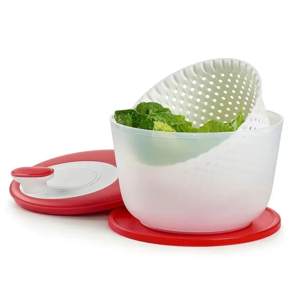 New Tupperware Spinning Chef Salad Spinner spinning chef